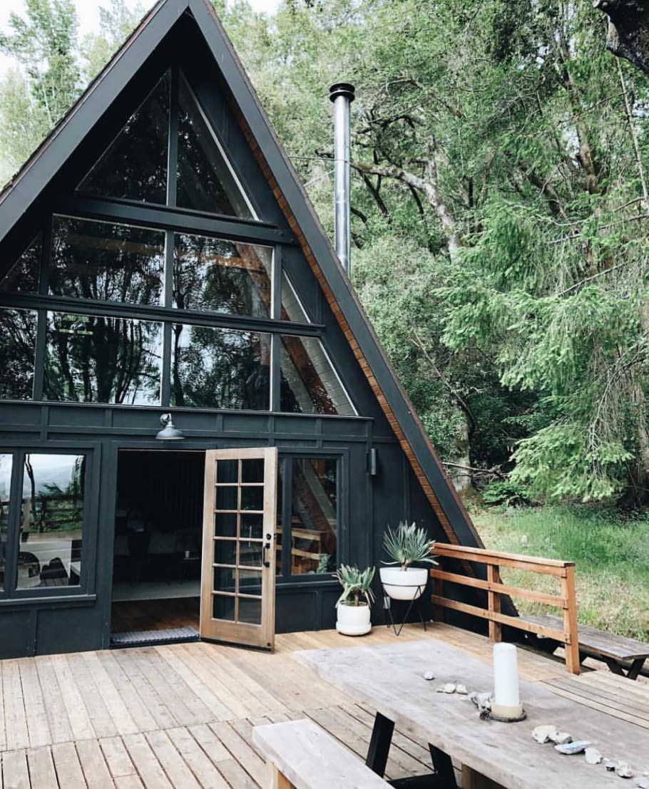 Красивые панорамные окна