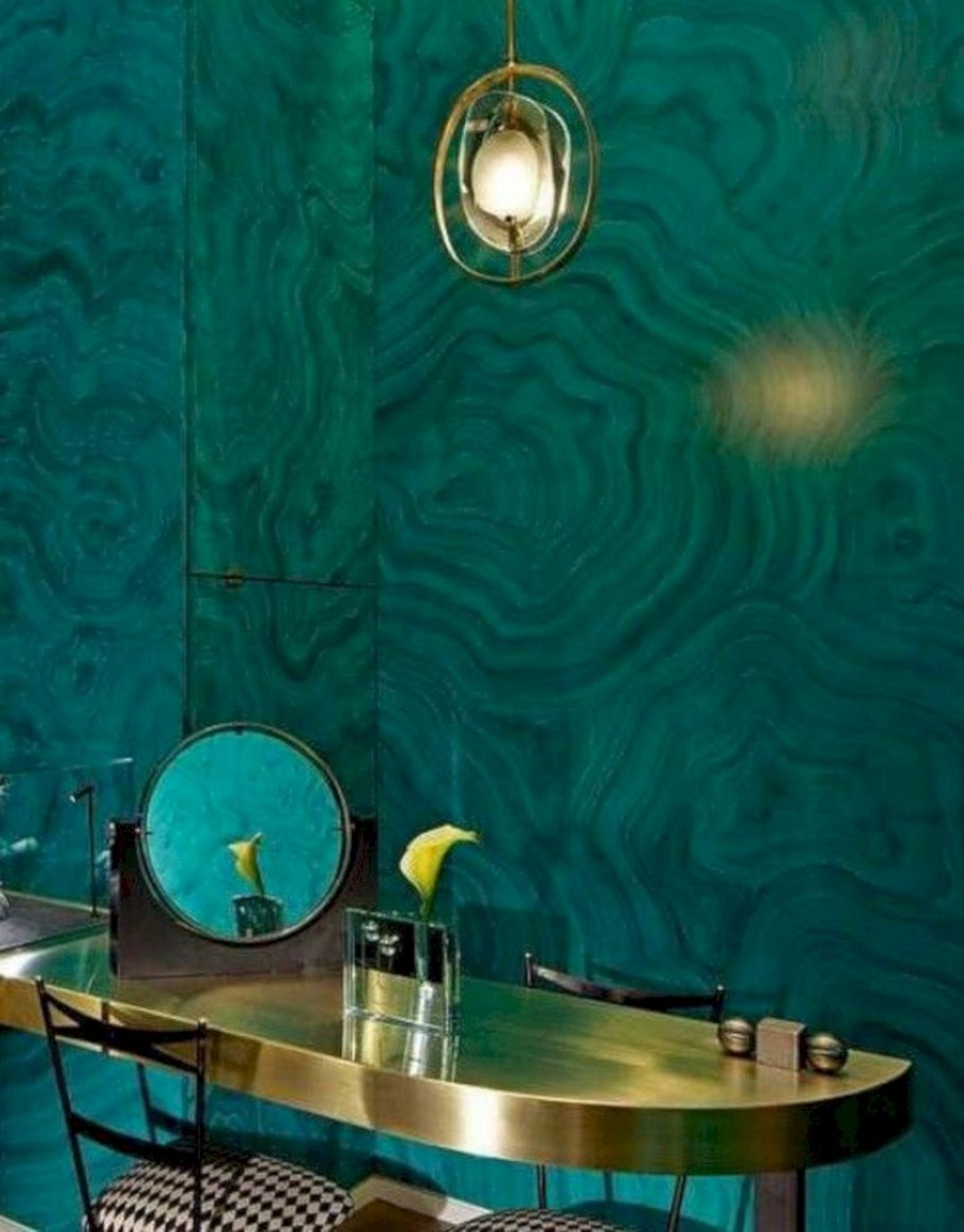 Панно из малахита на стену