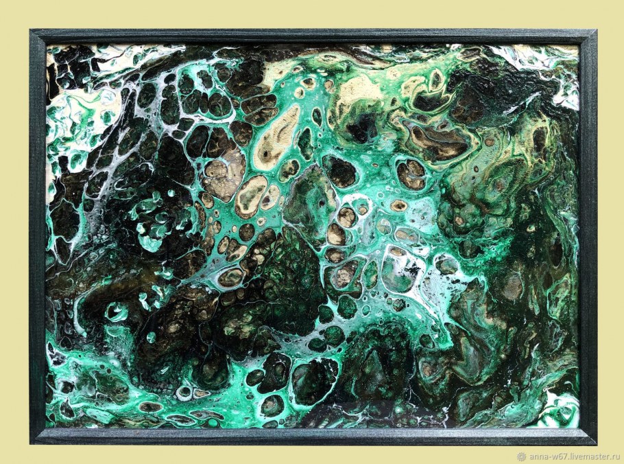 Мелкоузорчатый малахит