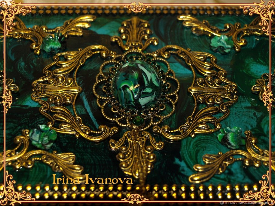 Венецианская штукатурка малахит