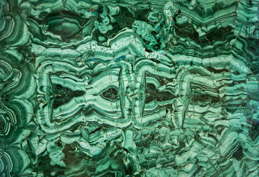 Зеленый фон малахит