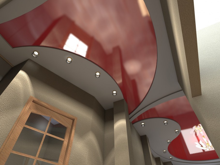 Сатиновые потолки