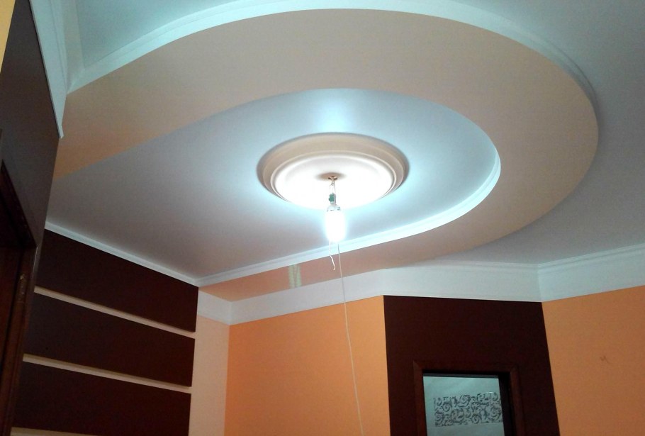 Натяжные потолки процесс