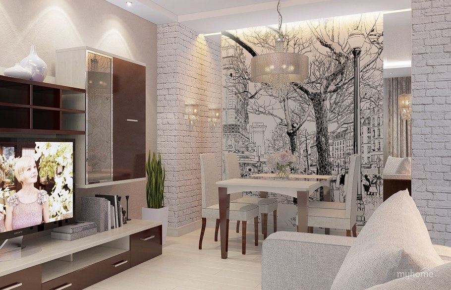 Дизайн декоративная стенка корни