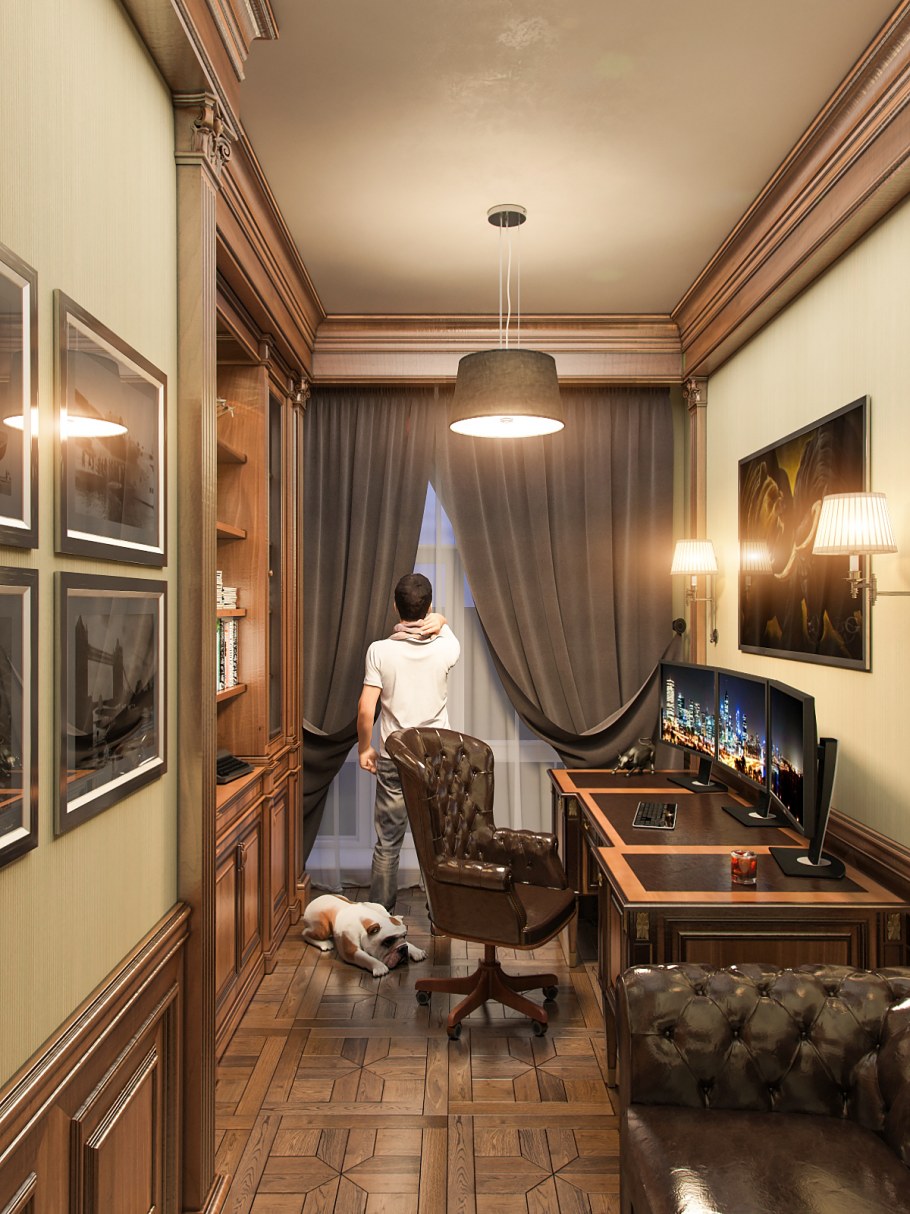 Маленький уютный кабинет