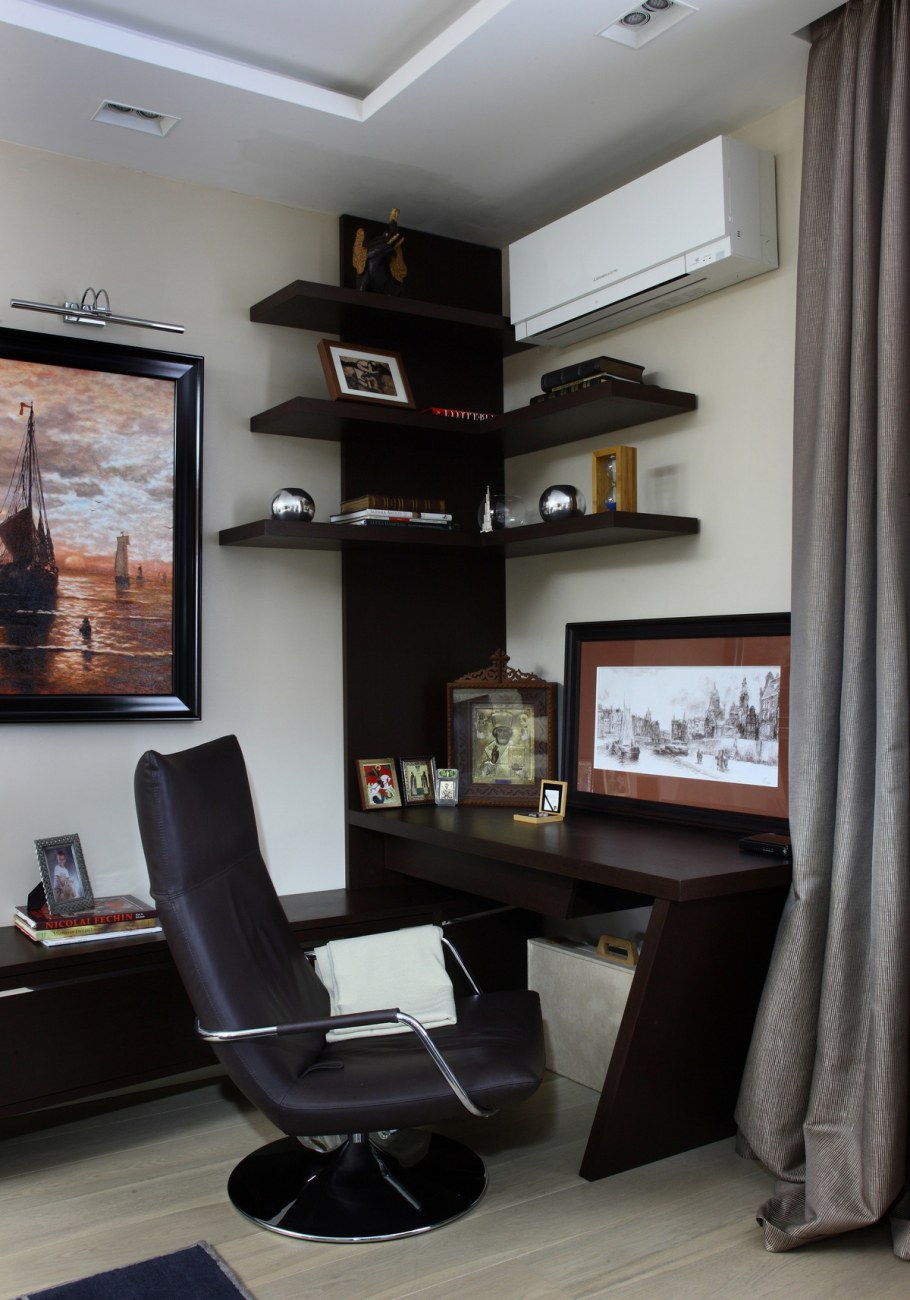 Кабинет в скандинавском стиле