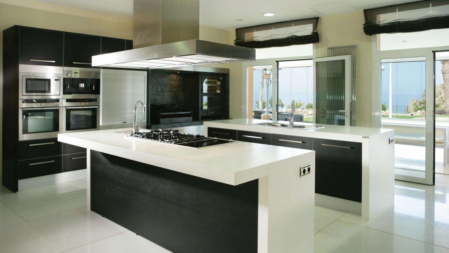 Красивые кухни с островом