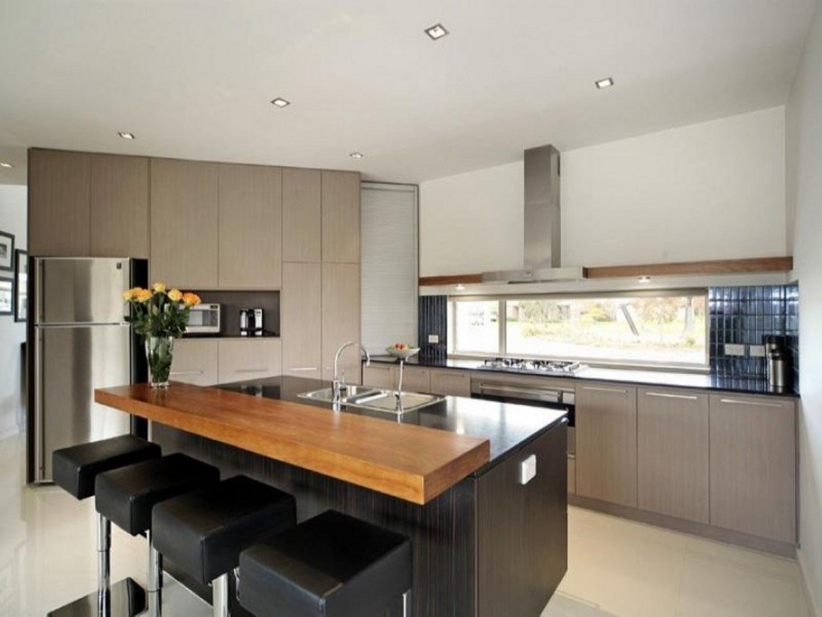 Современный кухонный остров