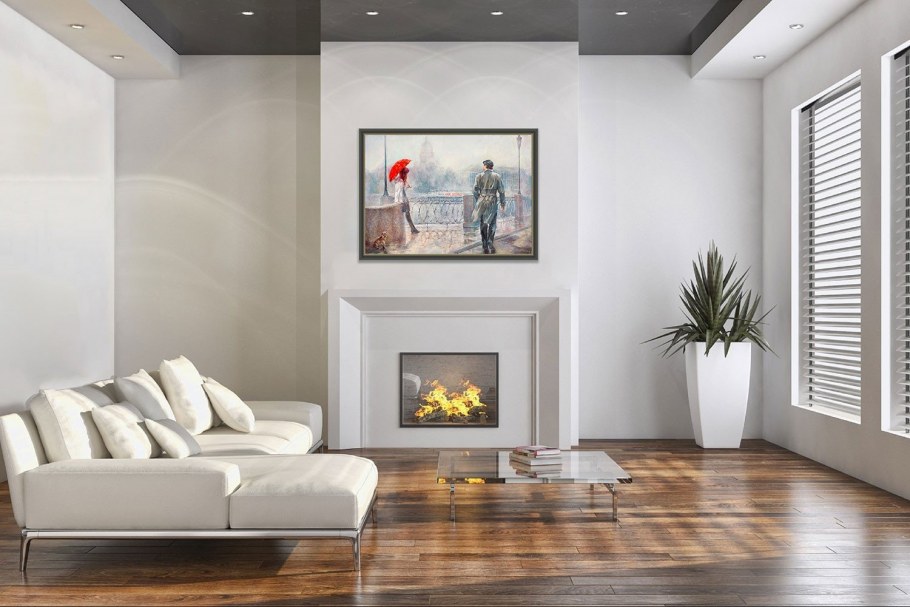 Каминная топка Invicta инсерт 800 Гранд ангел турбо