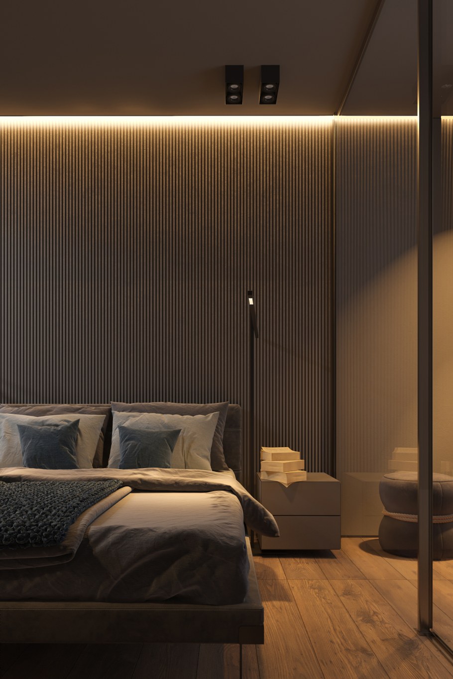 Подсветка в спальне