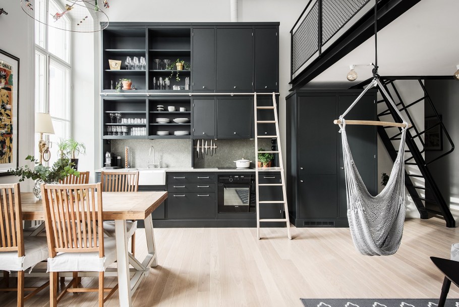 Скандинавский лофт студия