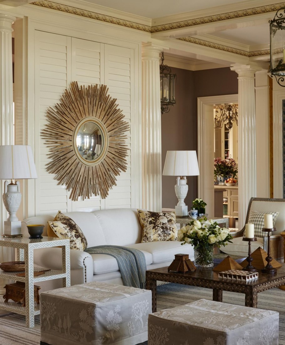 Дом в колониальном стиле интерьер