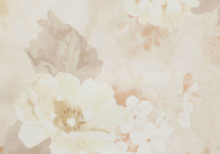 Светлые обои с крупным рисунком