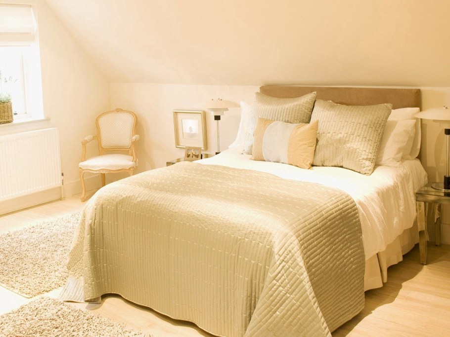 Кремовый цвет в интерьере