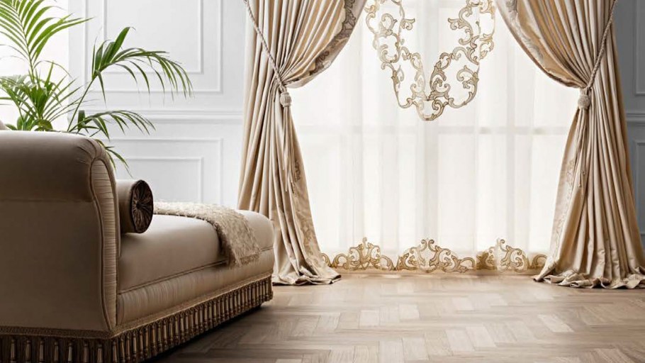 Шторы премиум класса в интерьере
