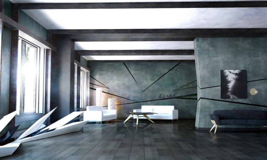 Деконструктивизм в интерьере