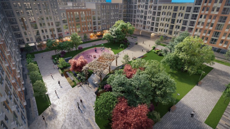 Лайф Варшавская высокие здания