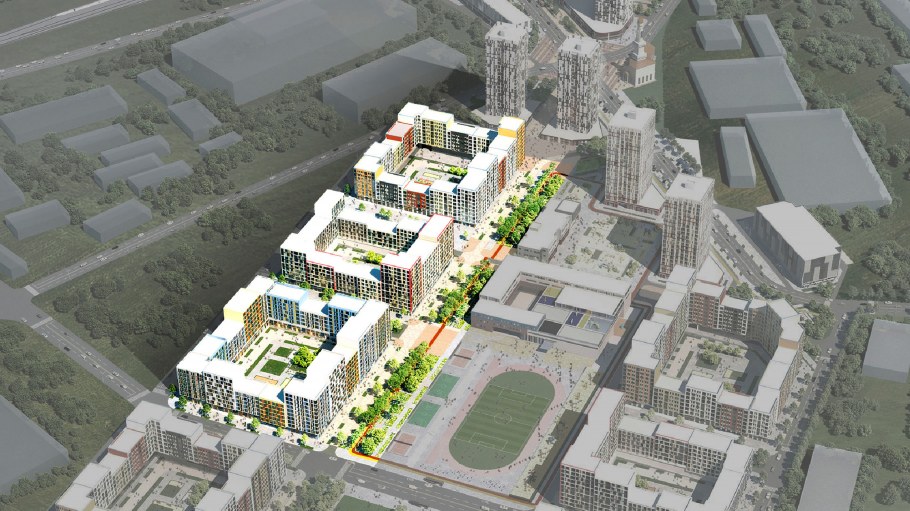 Варшавка лайф макет района