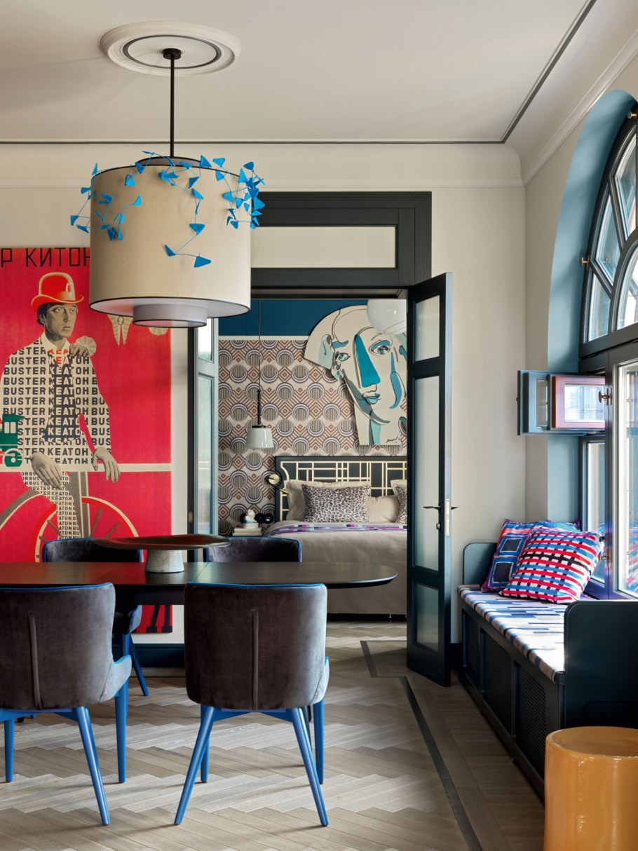 Стенка в гостиную в стиле Авангард