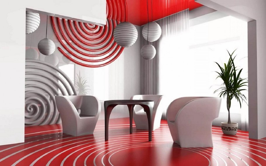 Композиция в интерьере