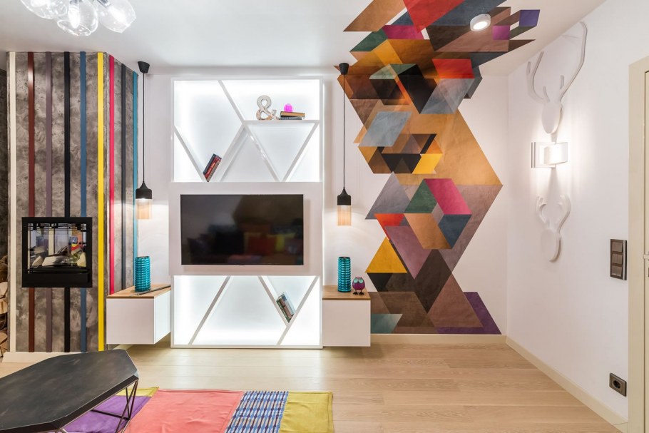 Авангардный стиль комнаты