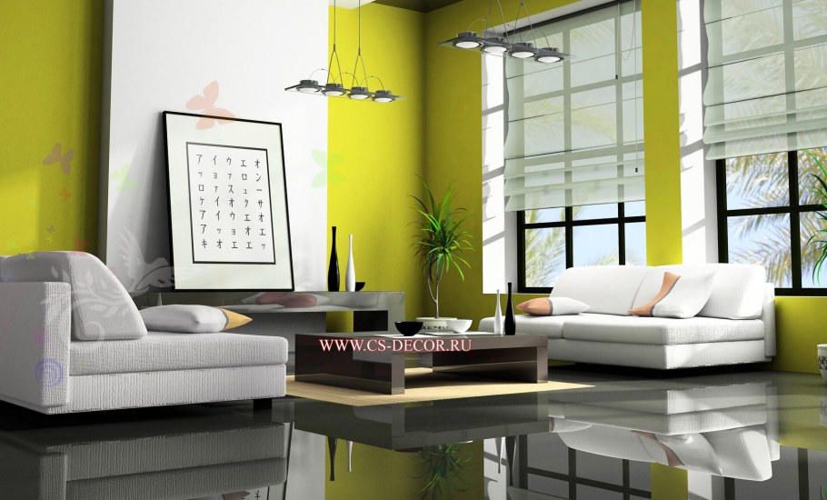 Комната в стиле Авангард