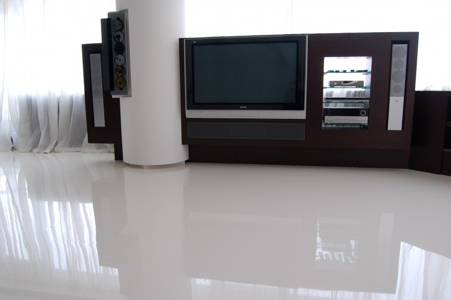 Наливной пол в квартире