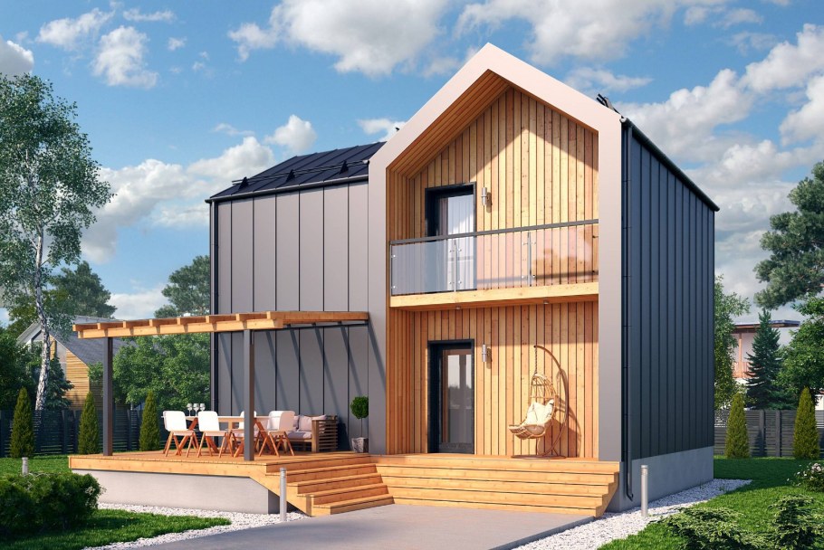 Проекты барнхаус каркасных