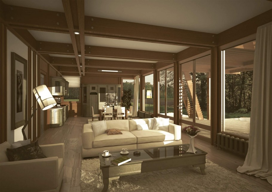 Вилла в стиле фахверк