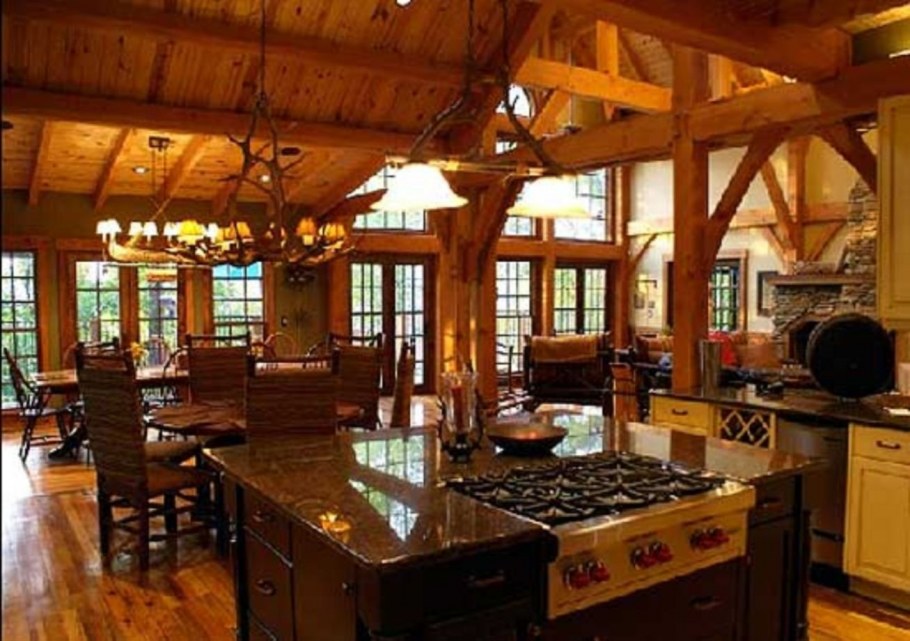 Фахверк в стиле Кантри