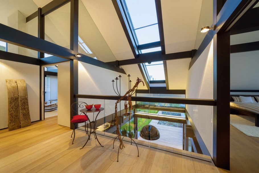 Современный фахверк интерьеры прихожая