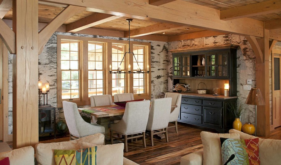 Кухня в стиле фахверк