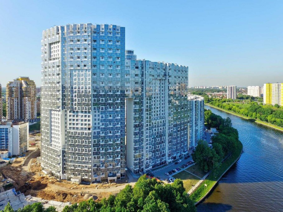 ЖК Маяк Химки вид из окна