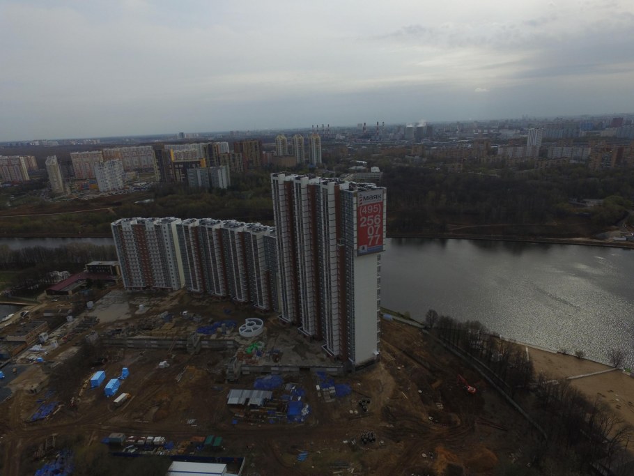 ЖК Маяк Химки вид из окна