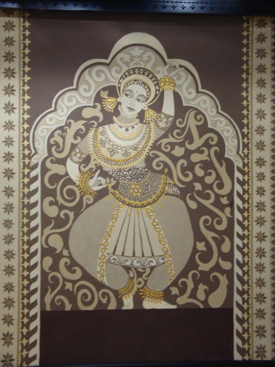 Роспись в индийском стиле