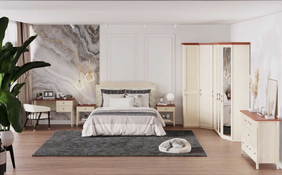 Спальня Маргарет лазурит