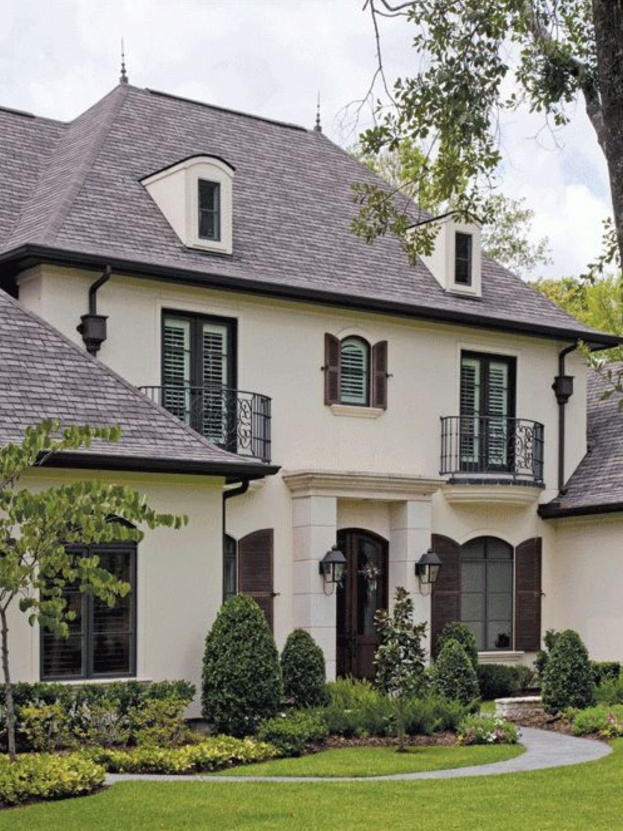 Дом в стиле Прованс фасад