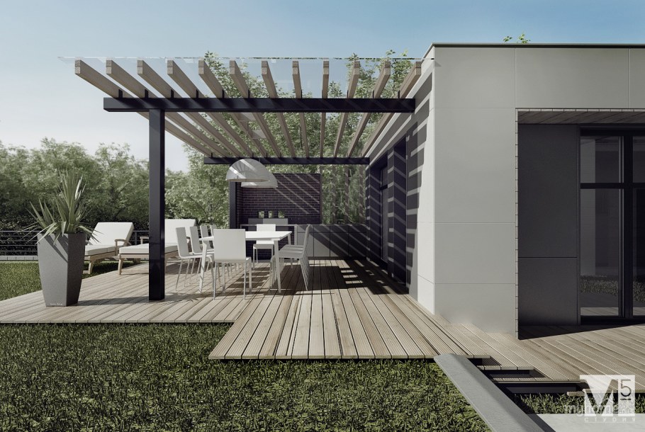 Стильное крыльцо