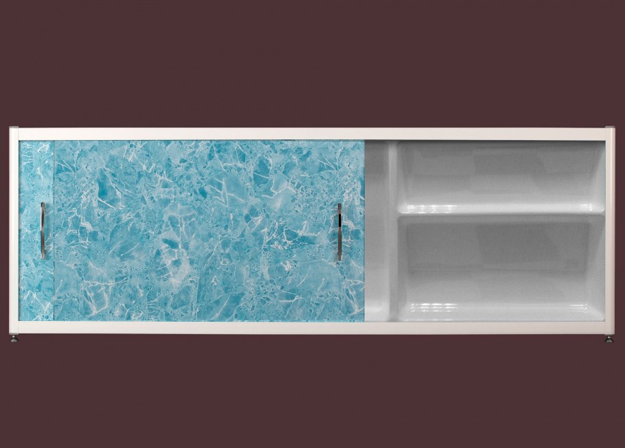 Экран для ванны раздвижной