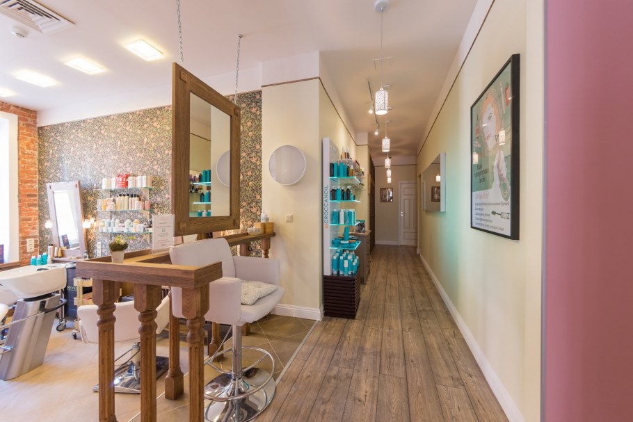 Интерьер парикмахерской