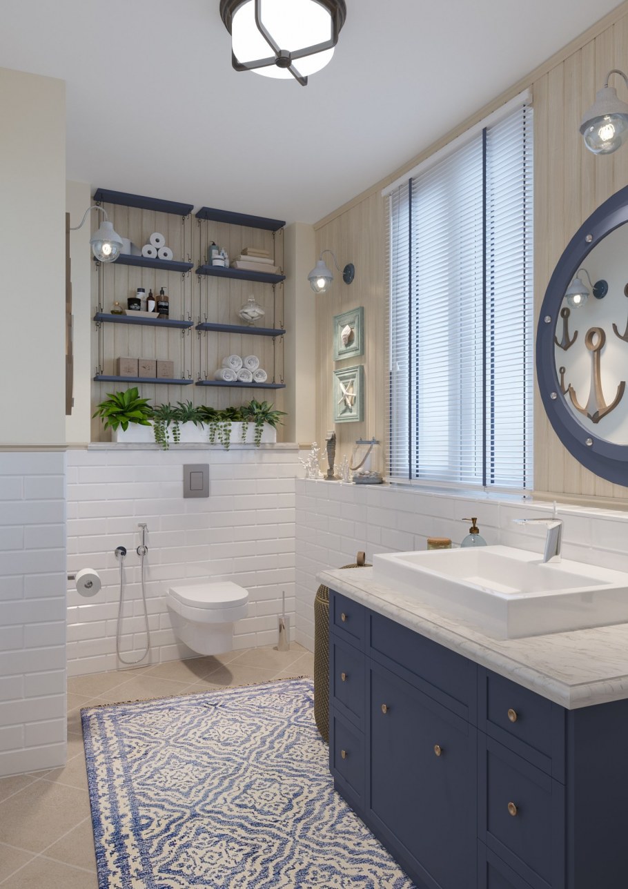 Ванная в имперском стиле