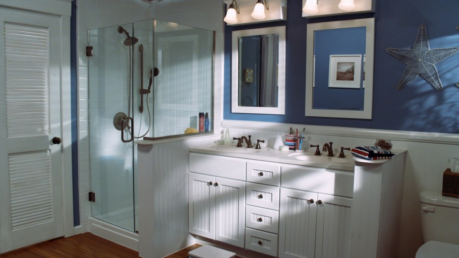 Ванная комната в морском стиле