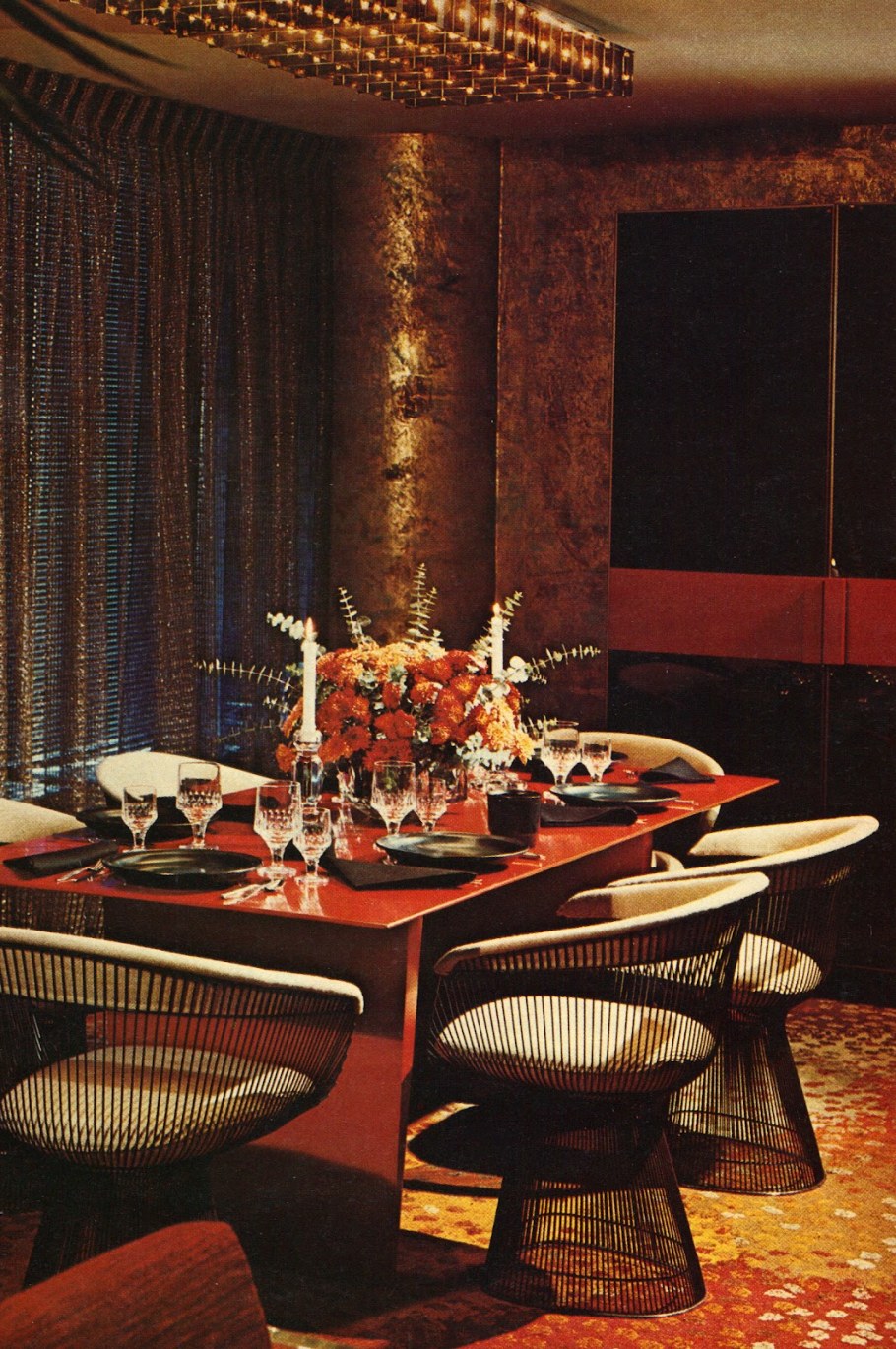 Гостиная в стиле МИД сенчури