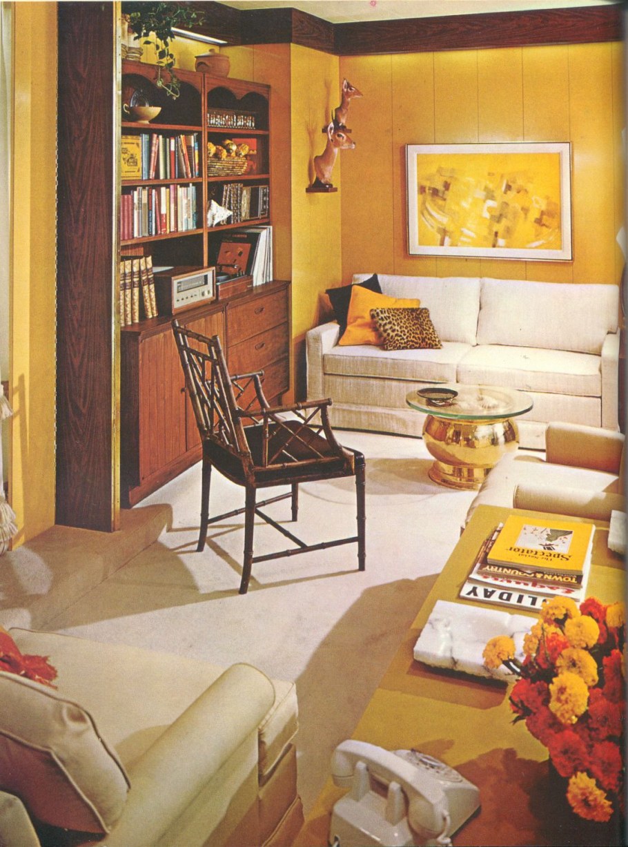 Гостиная в стиле Винтаж