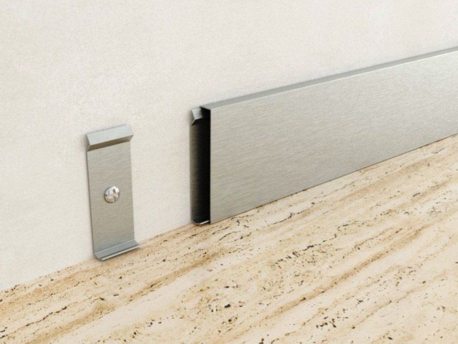 Плинтус МДФ под покраску Evrowood PN 101 led со светодиодной подсветкой 100x16