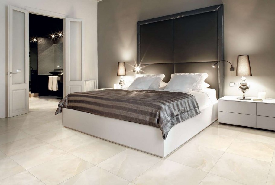 Плитка в спальне