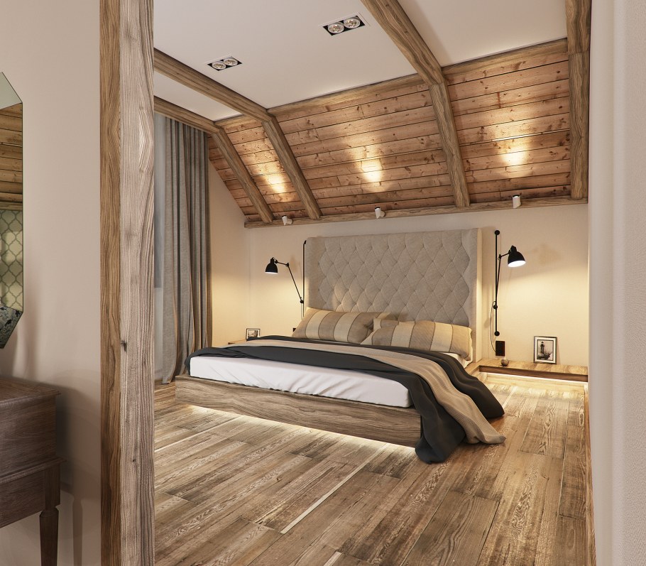 Забор в стиле Шале