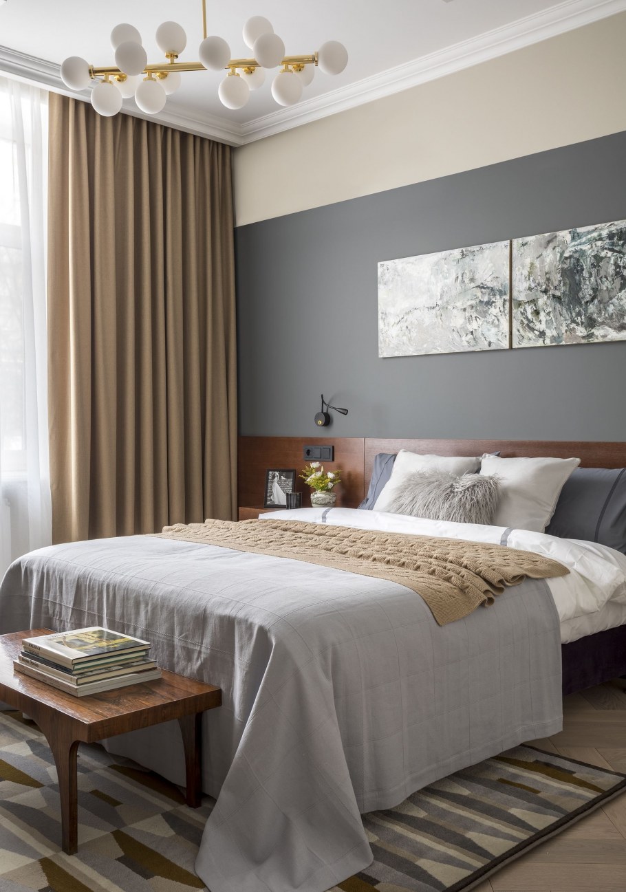 Интерьер маленькой спальни