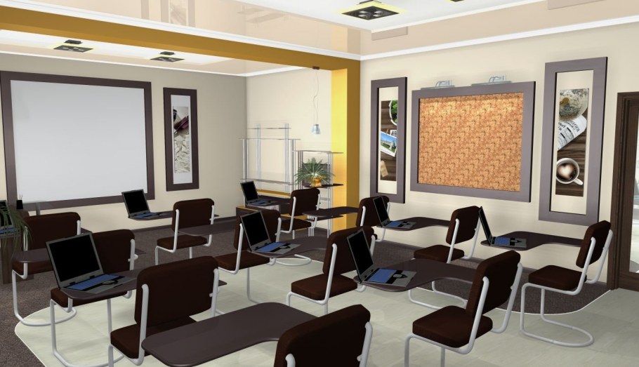 Интерьер класса в школе