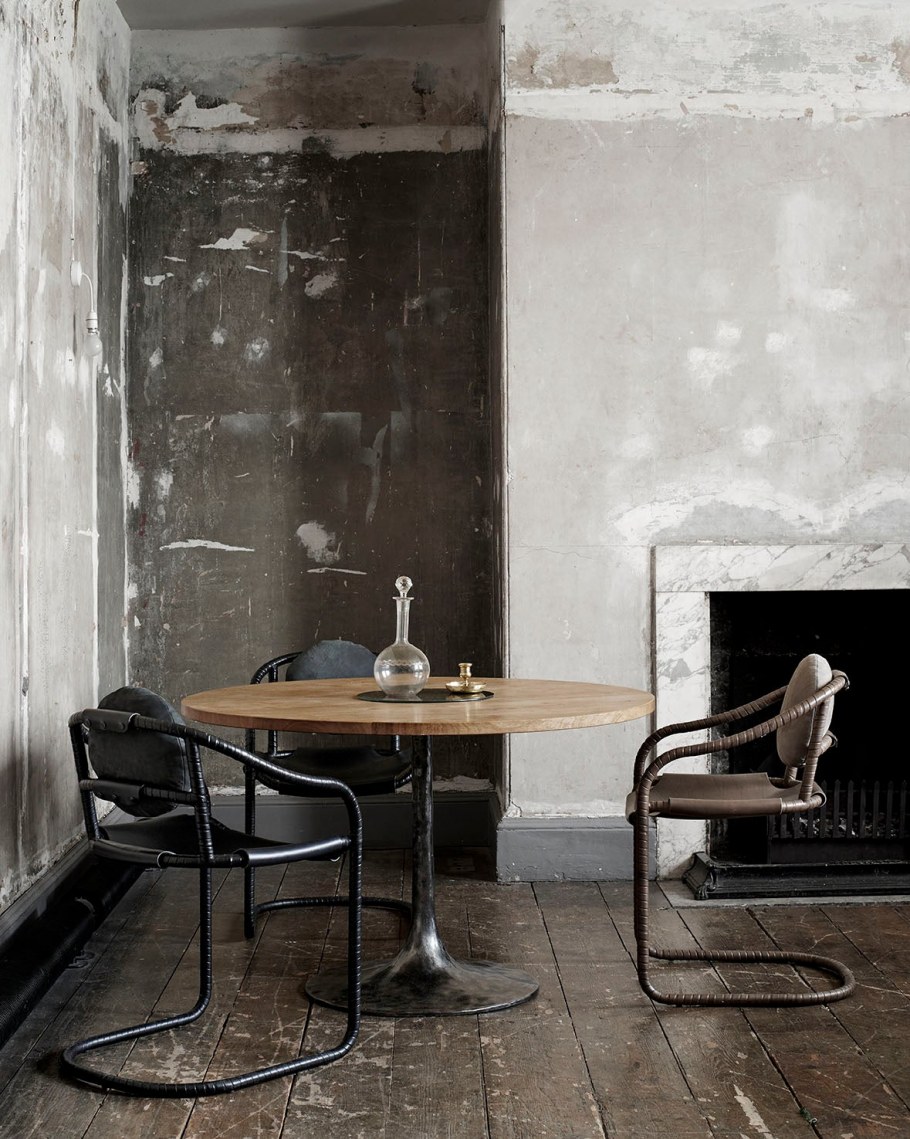 Стиль потертые стены